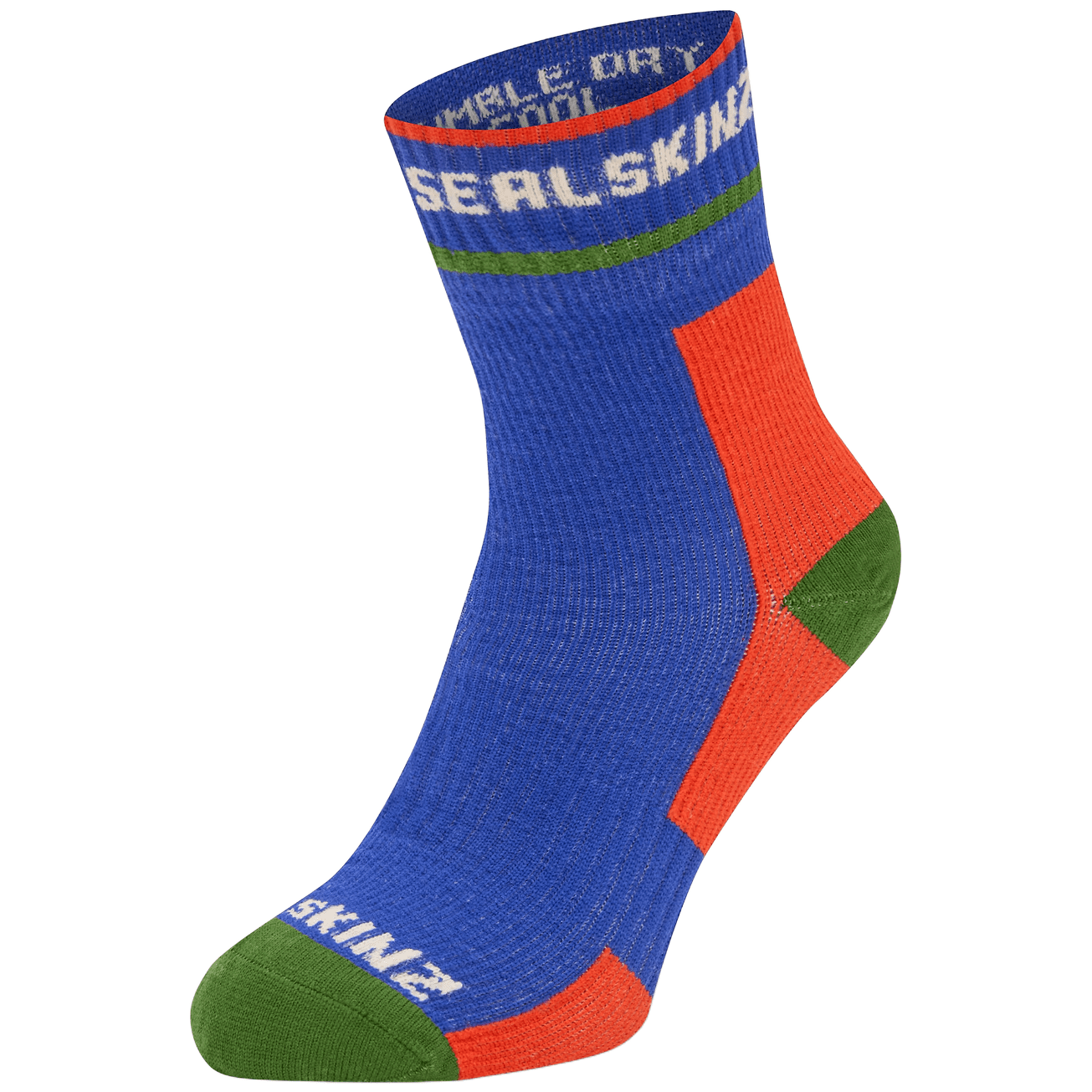 Dětské ponožky SealSkinz Berney Velikost ponožek: 30-34 / Barva: modrá