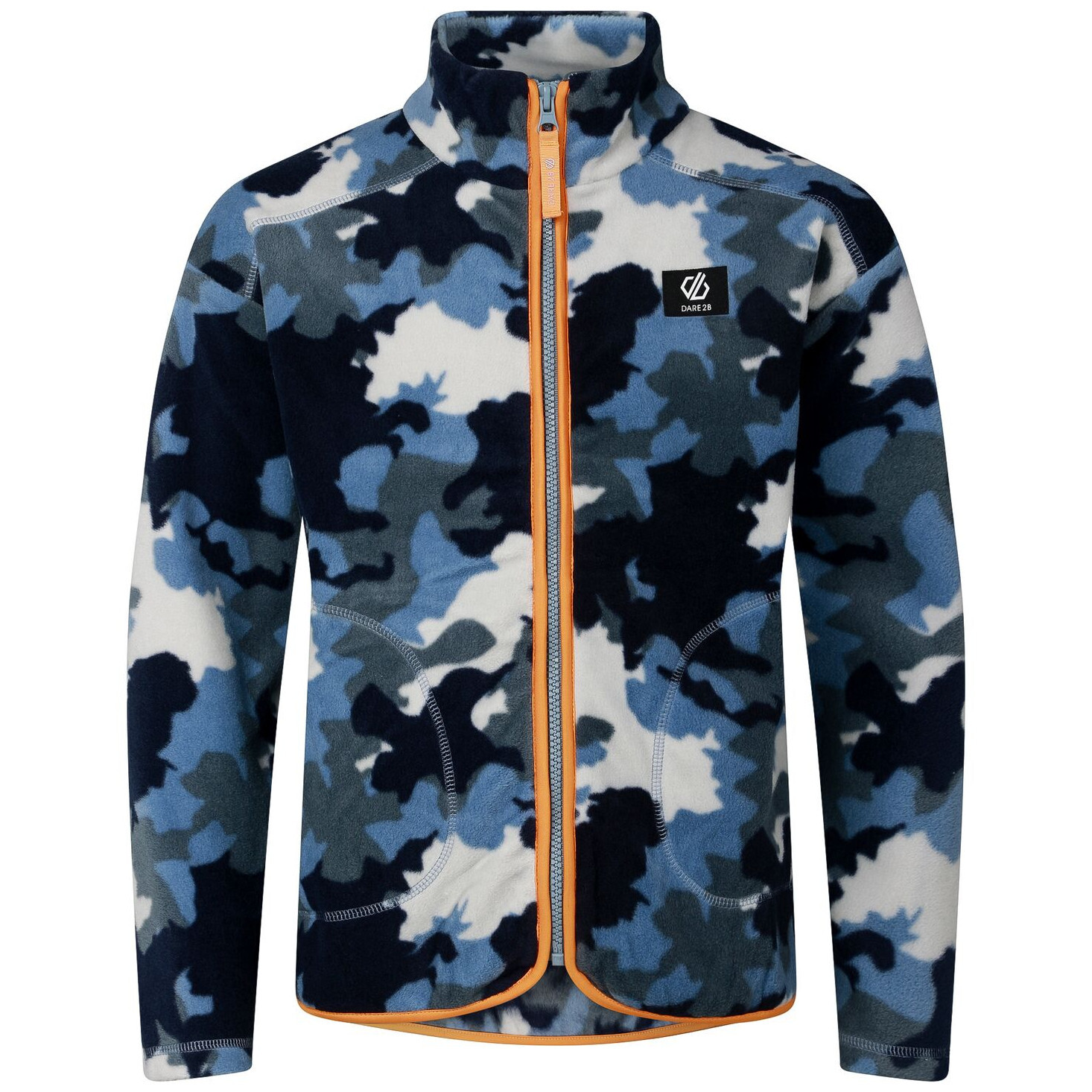 Dětská mikina Dare 2b Wing It Fleece DuskBl/Camo Dětská velikost: 122-128 / Barva: modrá/oranžová