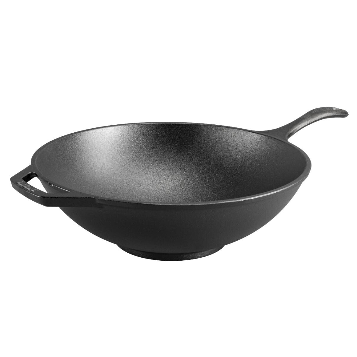 Wok CHEF COLLECTION 31 cm, litina, Lodge