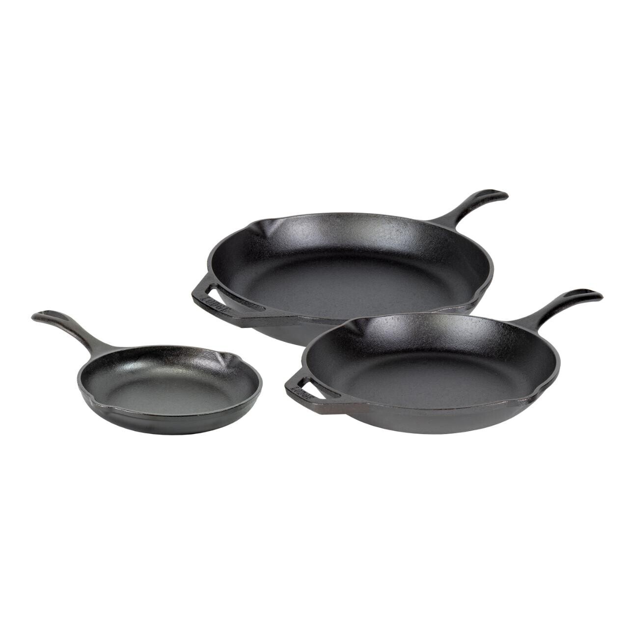 Sada pánví CHEF COLLECTION, sada 3 ks, litina, Lodge