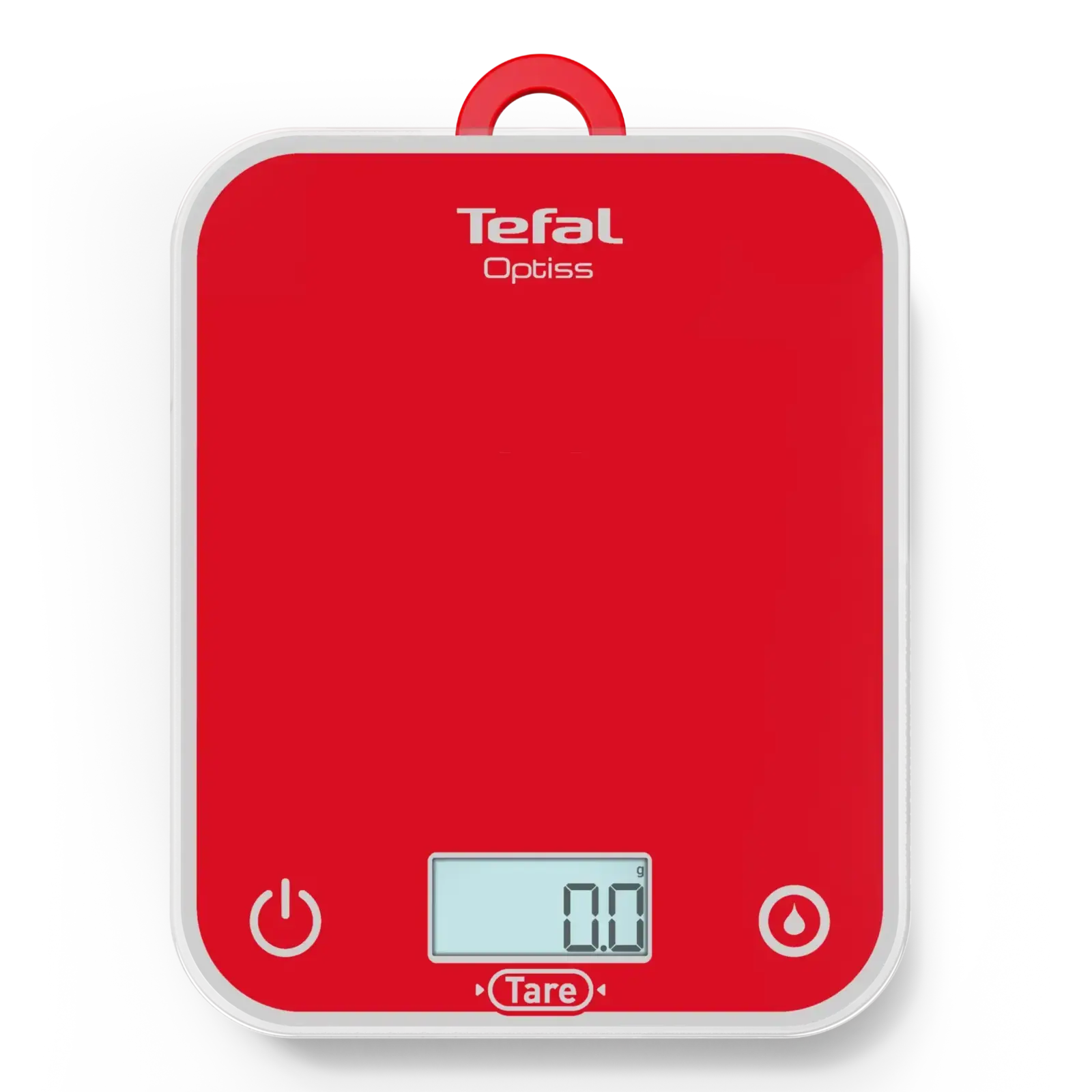 Digitální kuchyňská váha OPTISS BC50U3V0, červená, Tefal