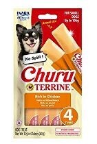 Churu Dog Terrine kuřecí plemena S 4x15g + Množstevní sleva