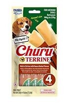 Churu Dog Terrine kuřecí s araš.másl. plemena M 4x30g + Množstevní sleva