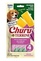 Churu Dog Terrine batáty plemena M 4x30g + Množstevní sleva
