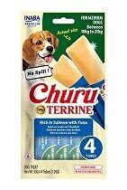 Churu Dog Terrine losos s tuňákem plemena M 4x30g + Množstevní sleva