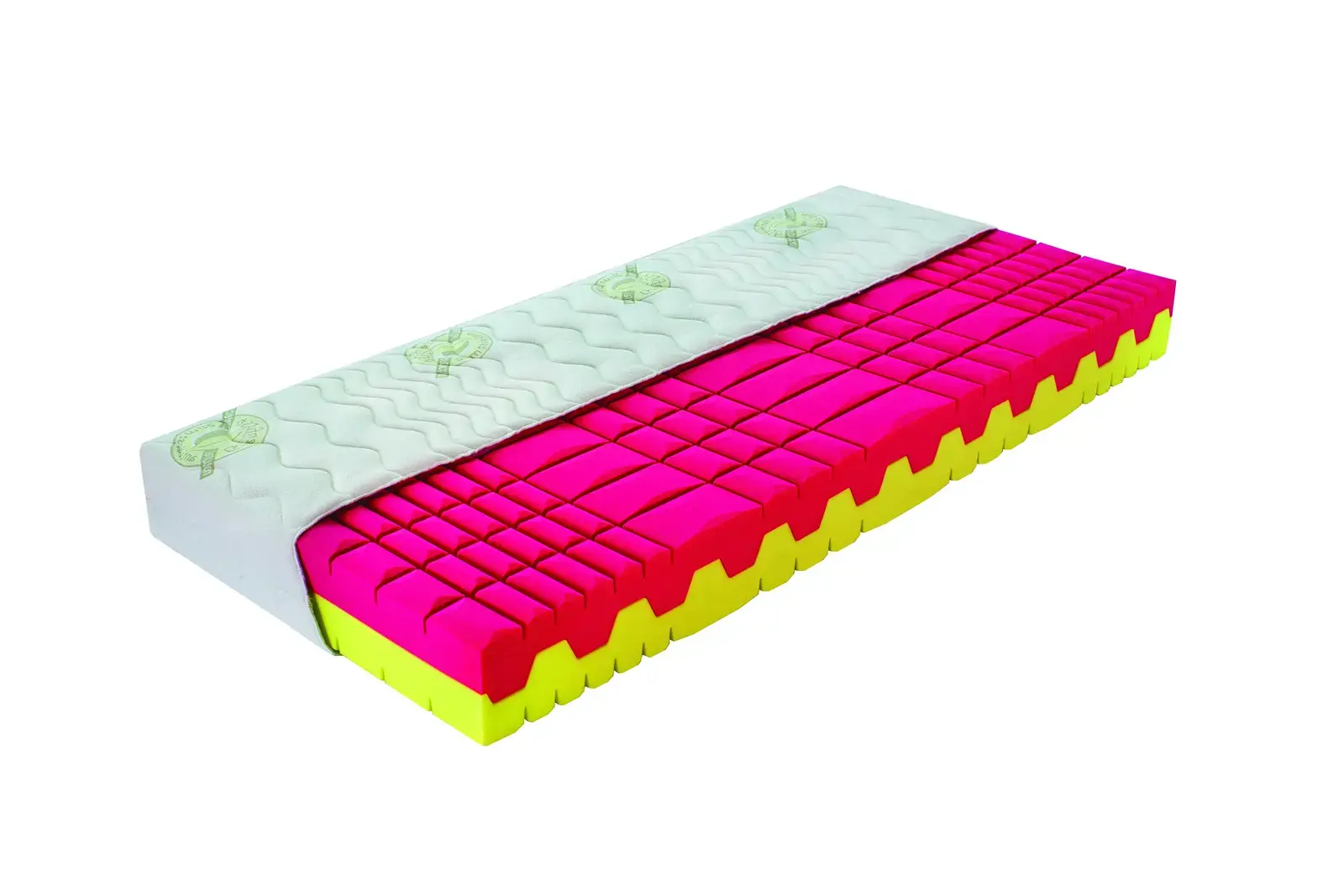 Matrace APRICARI 200 x 90 cm s potahem aloe vera, výška 19 cm