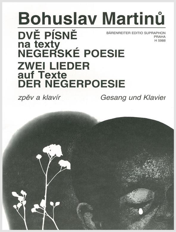 KN Dvě písně na texty negerské poezie
