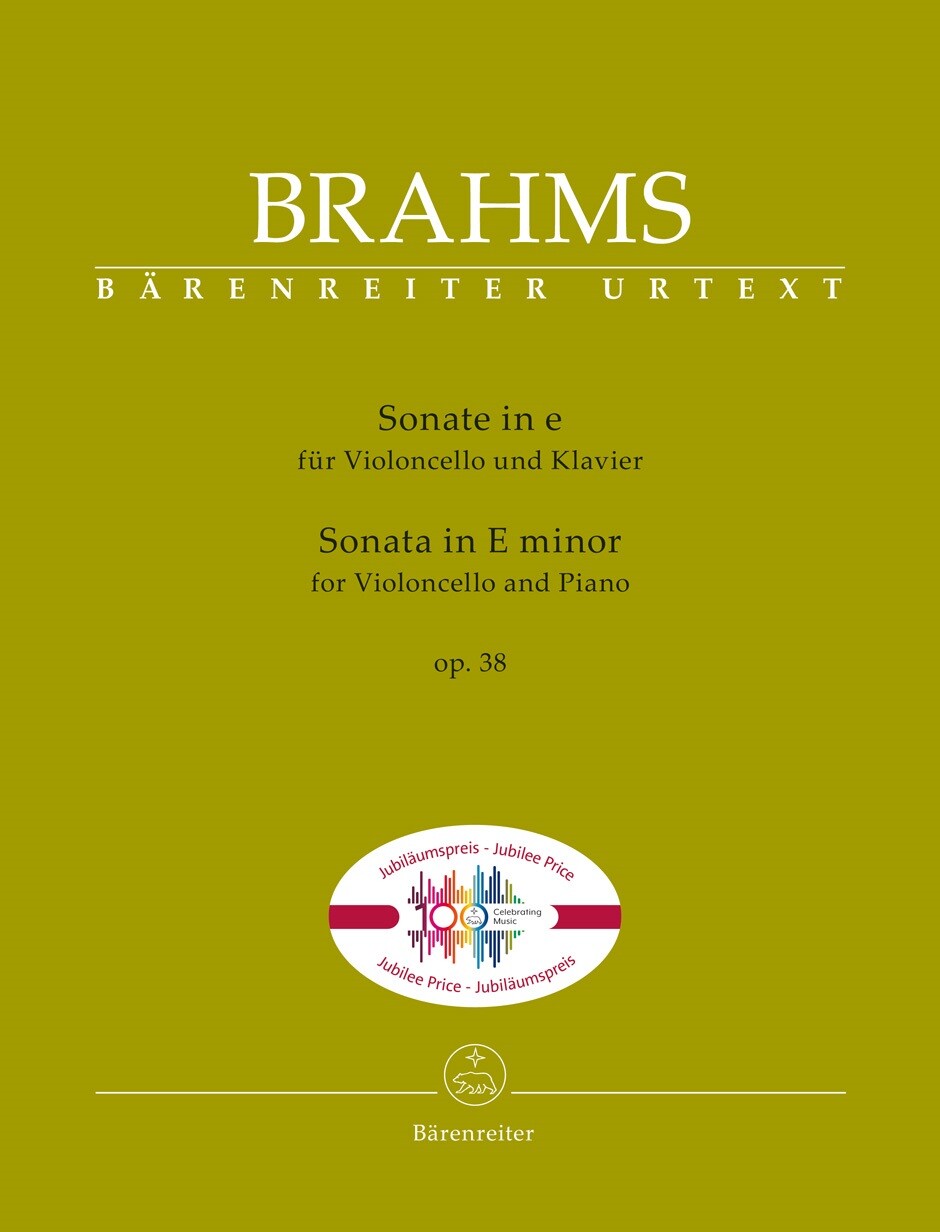 KN Sonáta pro violoncello a klavír e moll op. 38