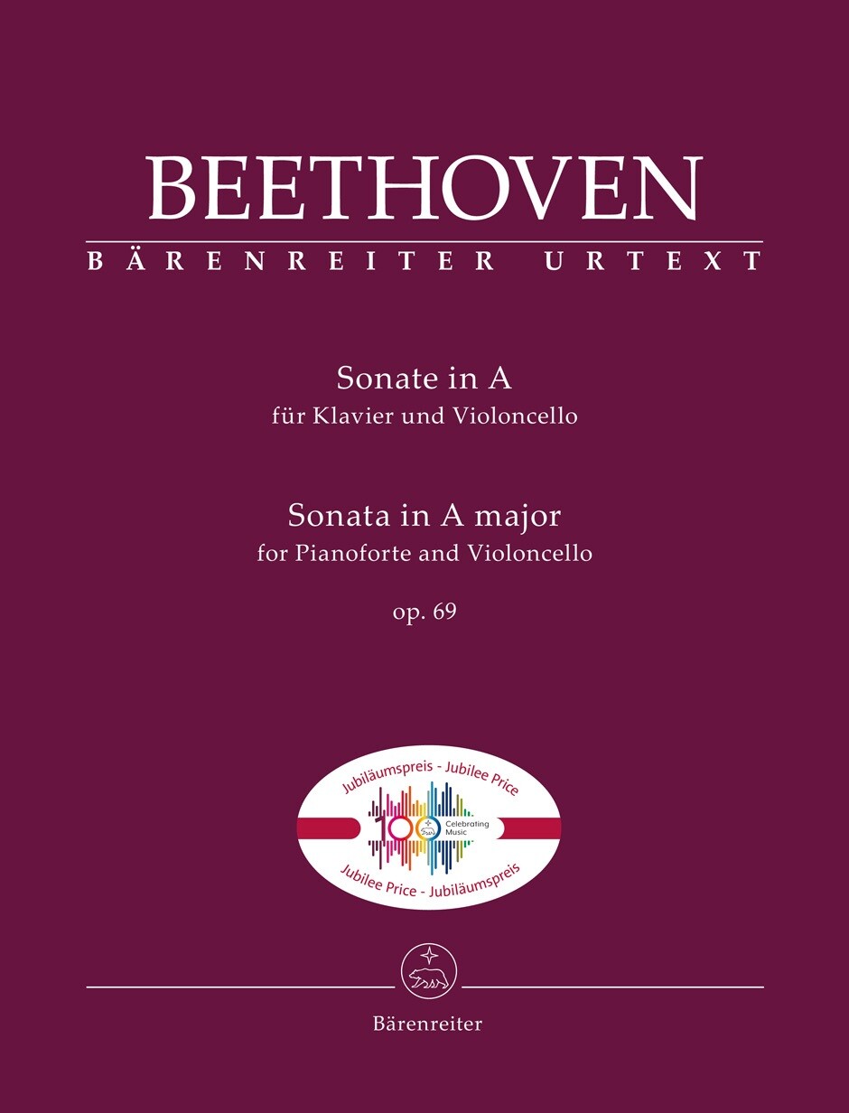 KN Sonáta A dur pro klavír a violoncello op. 69