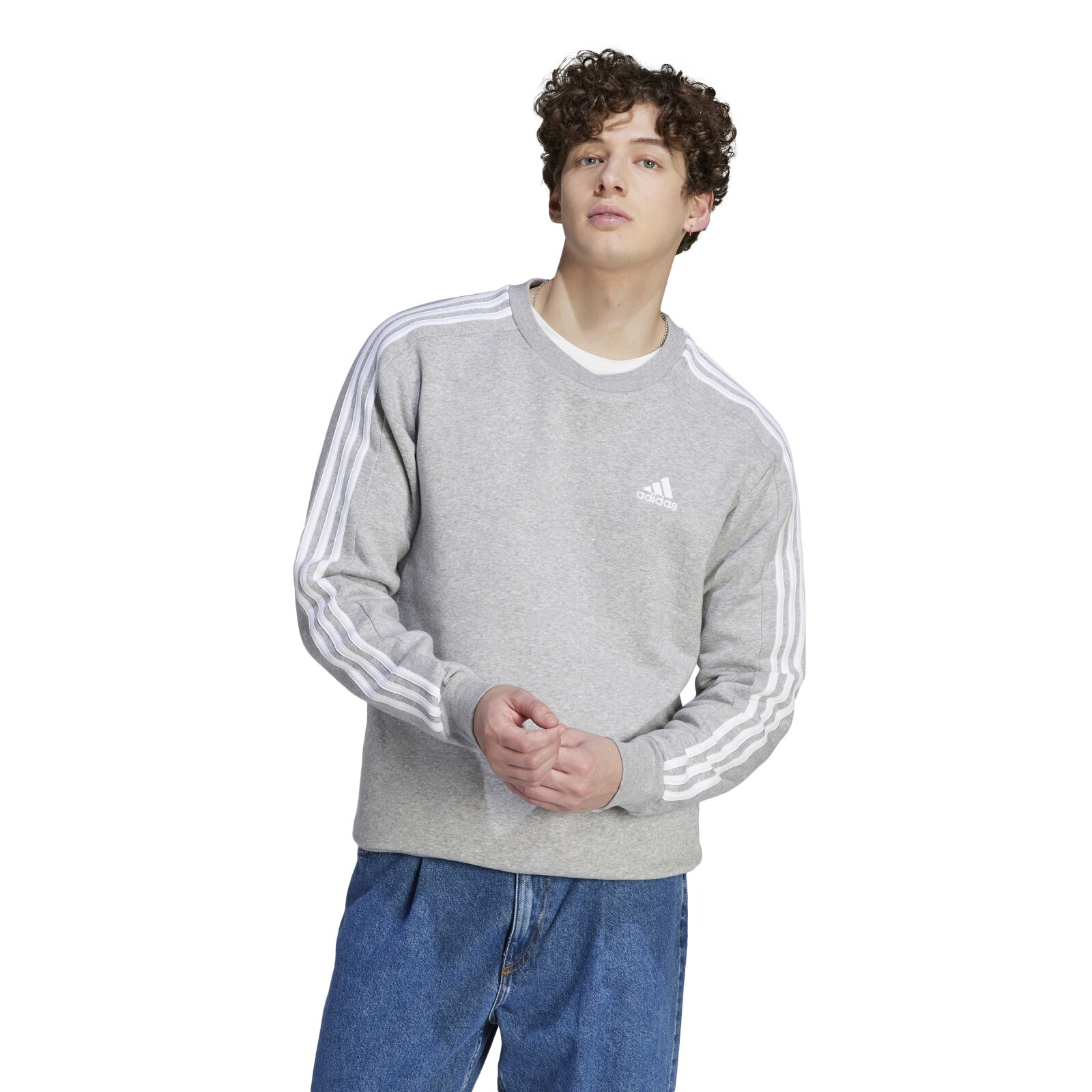 adidas Essentials Fleece 3-Stripes Sweatshirt 3XL