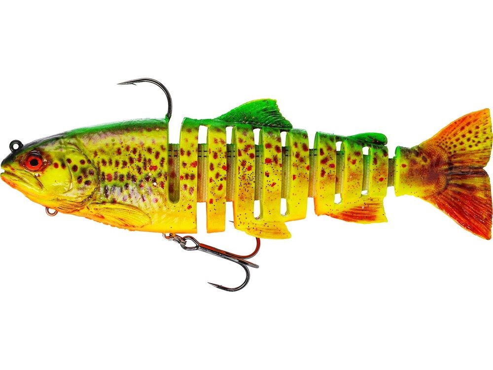 Westin Gumová nástraha Tommy The Trout Multi Jointed R2F Firetiger Trout - 16cm 52g