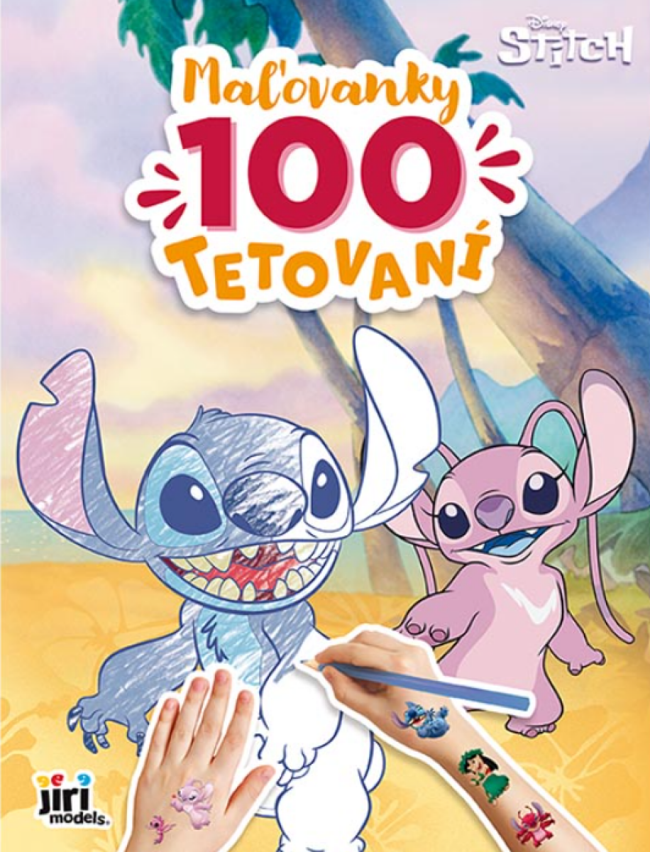 Maľovanky a 100 tetovaní Lilo & Stitch