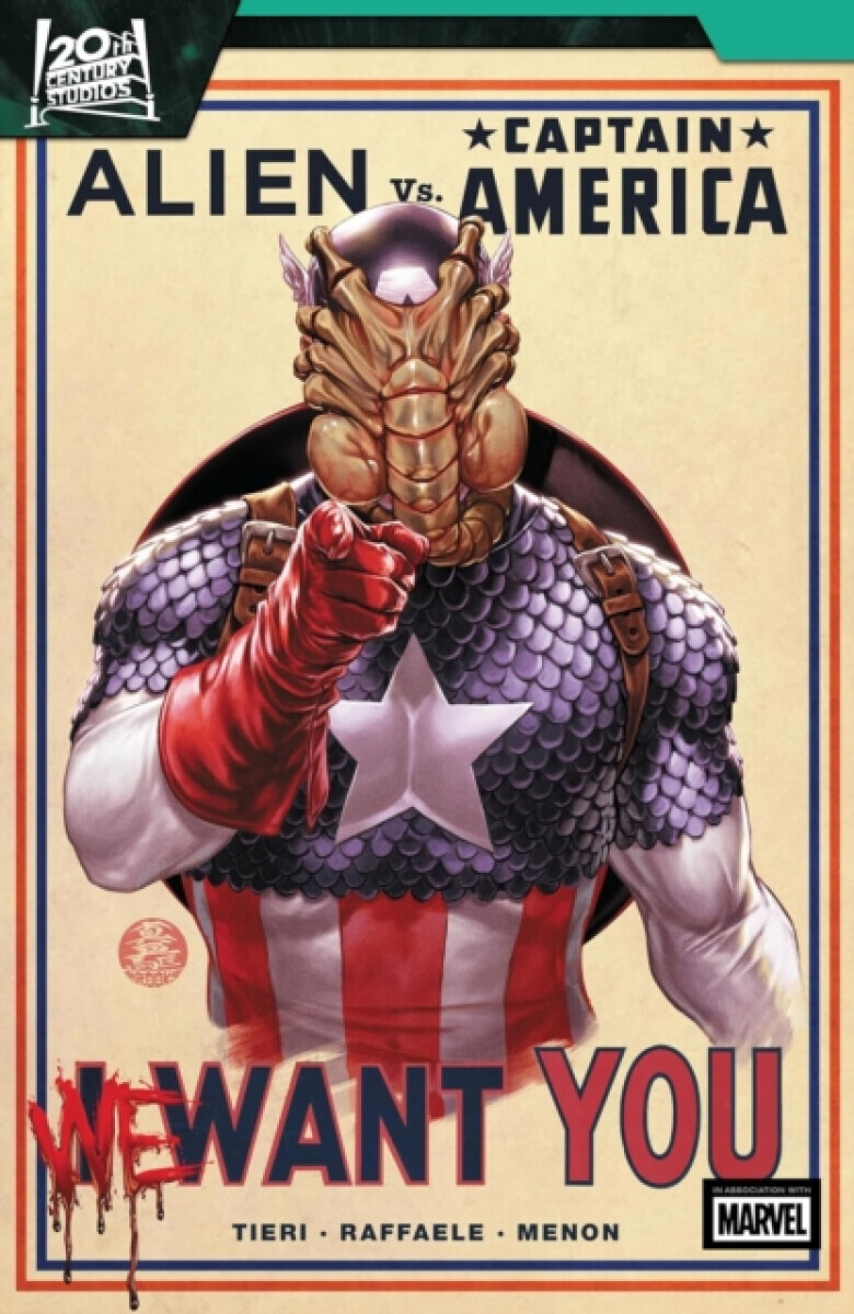 Alien vs. Captain America - Frank Tieri