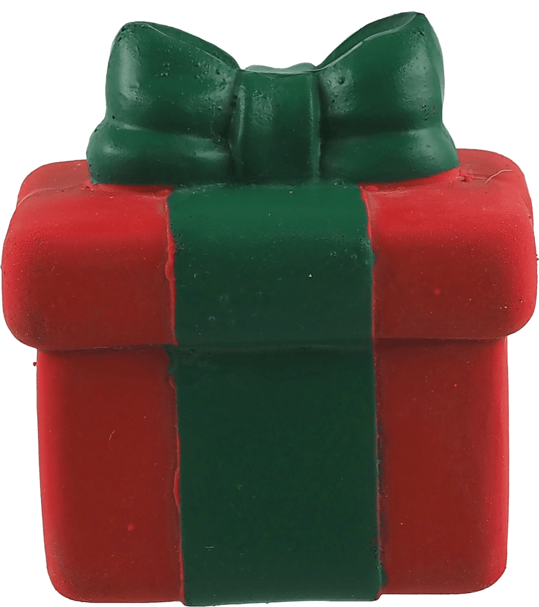 Hračka pro psy Dog Fantasy Winter Tale dárek latexový pískací 7,5 cm