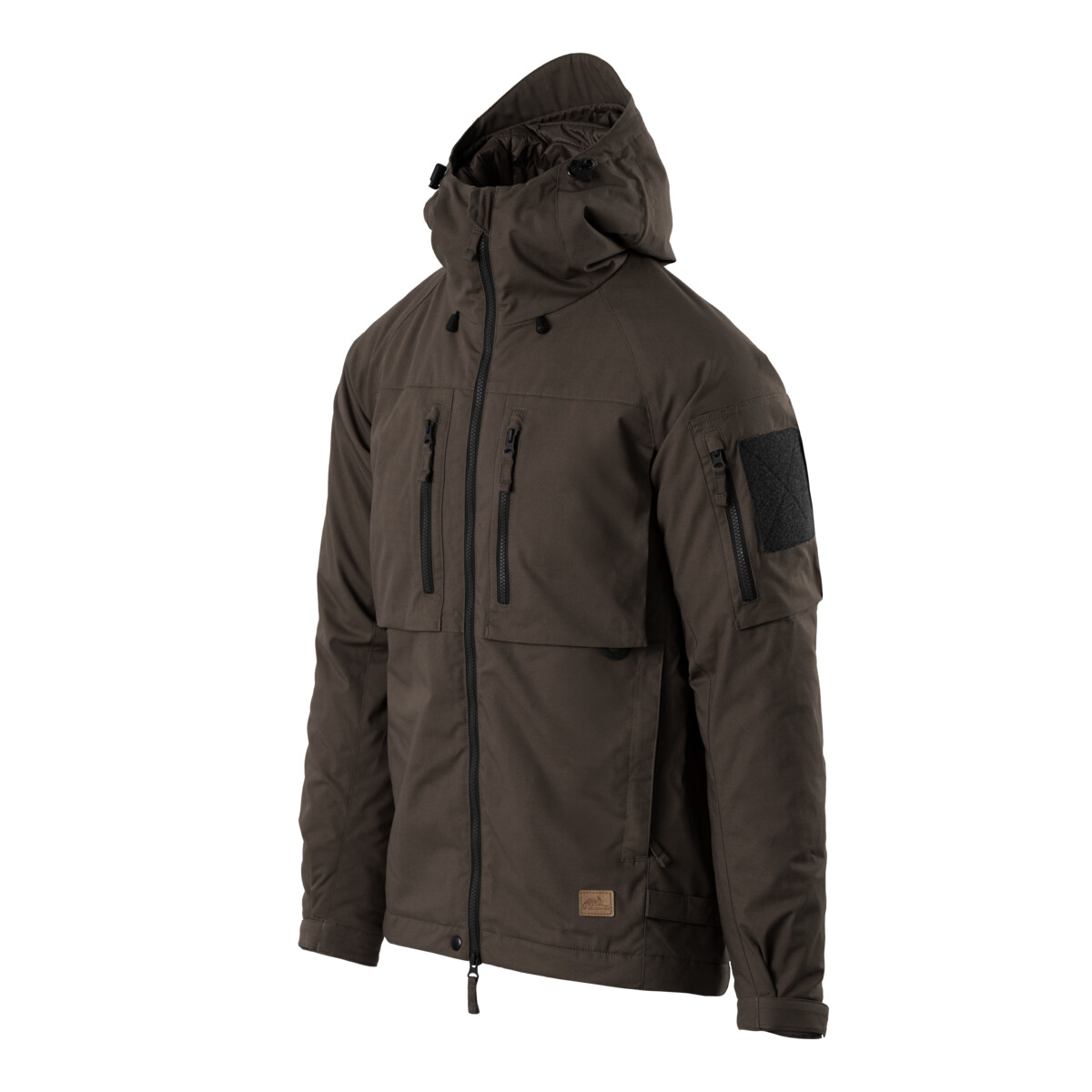 Bunda zimní Helikon Yukon Duracanvas - hnědá-černá, 3XL