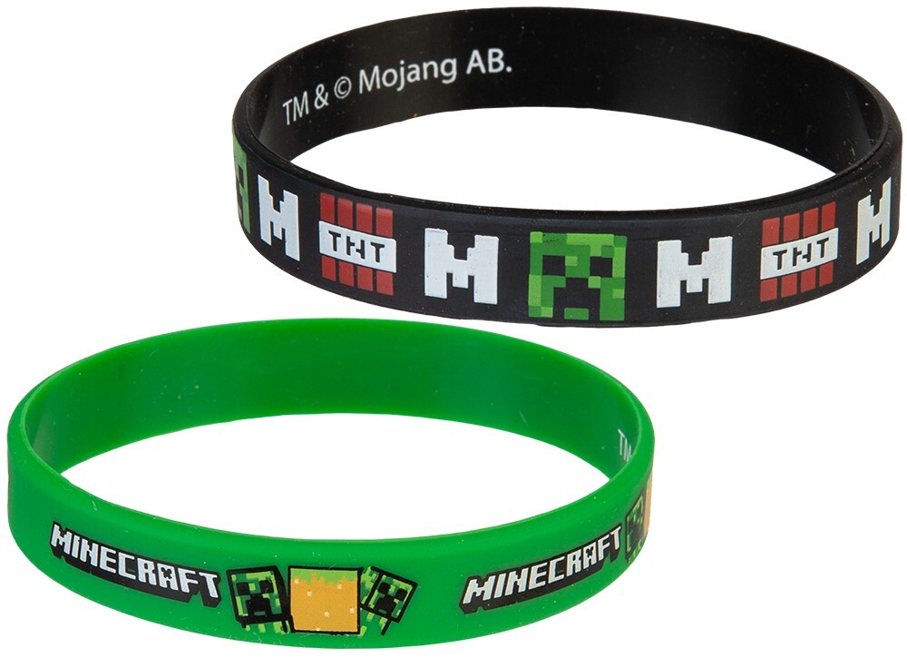 Minecraft náramek silikonový
