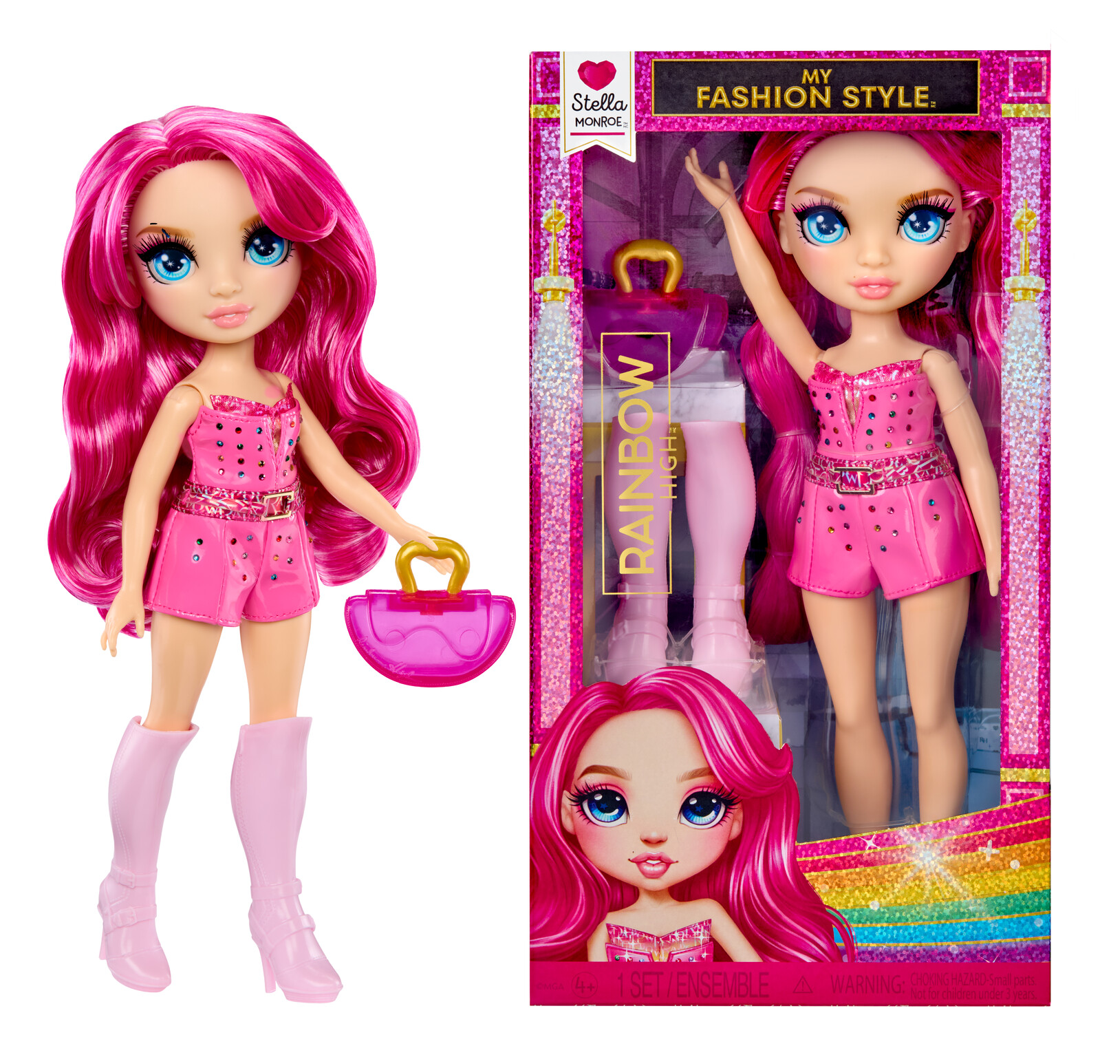 Rainbow High Fashion panenka - základní edice - Stella