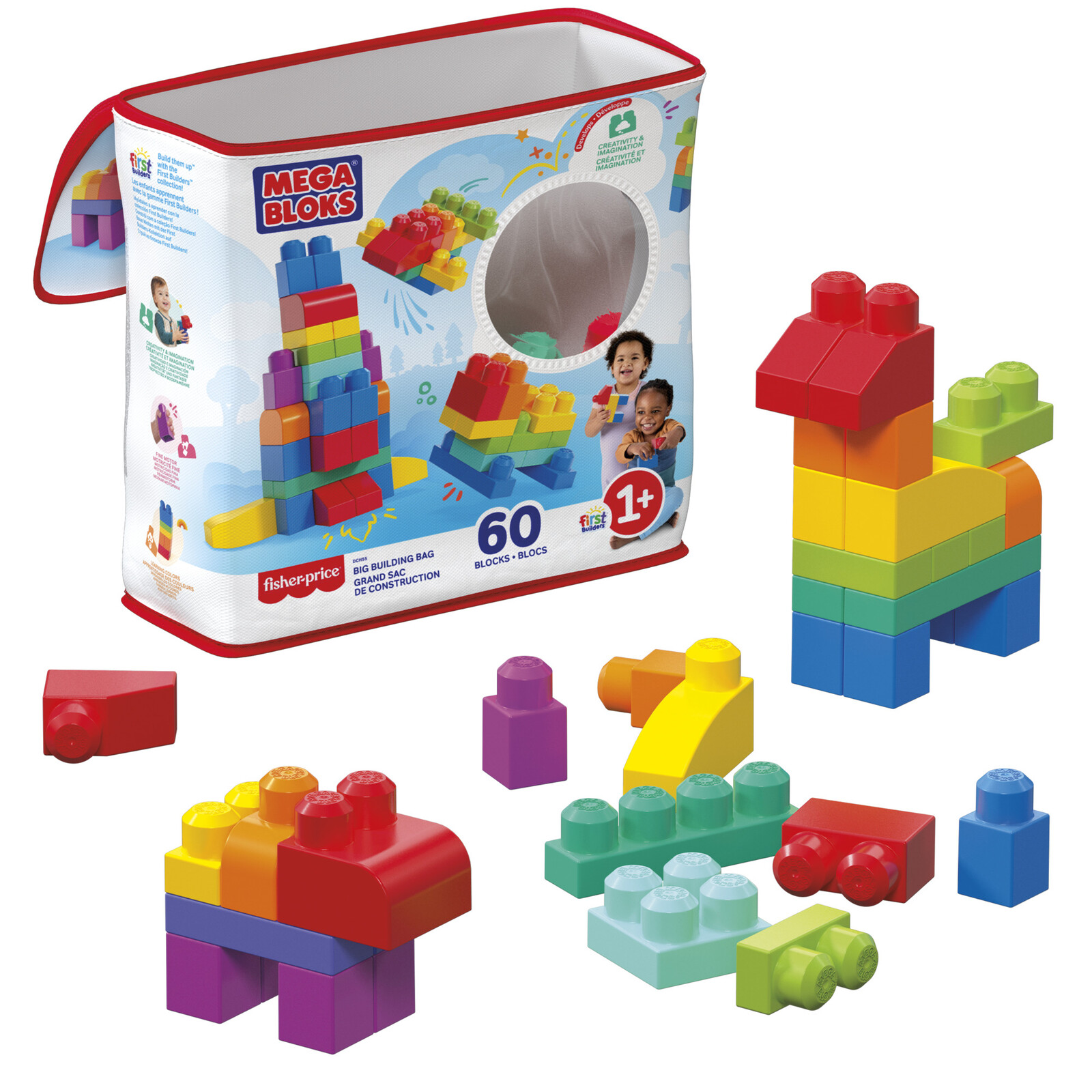 MEGA BLOKS FB PYTEL KOSTEK PRO KLUKY (60)