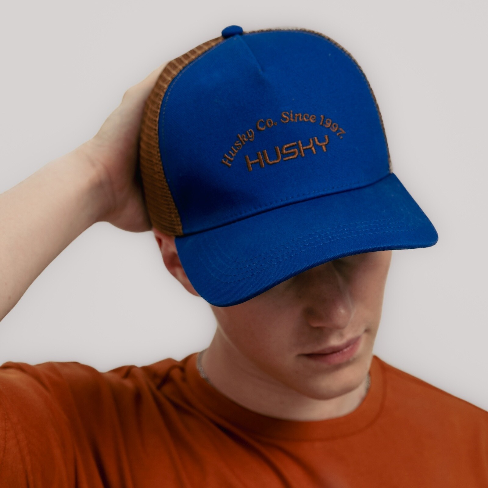Husky Kšiltovka Trucker blue Velikost: OneSize