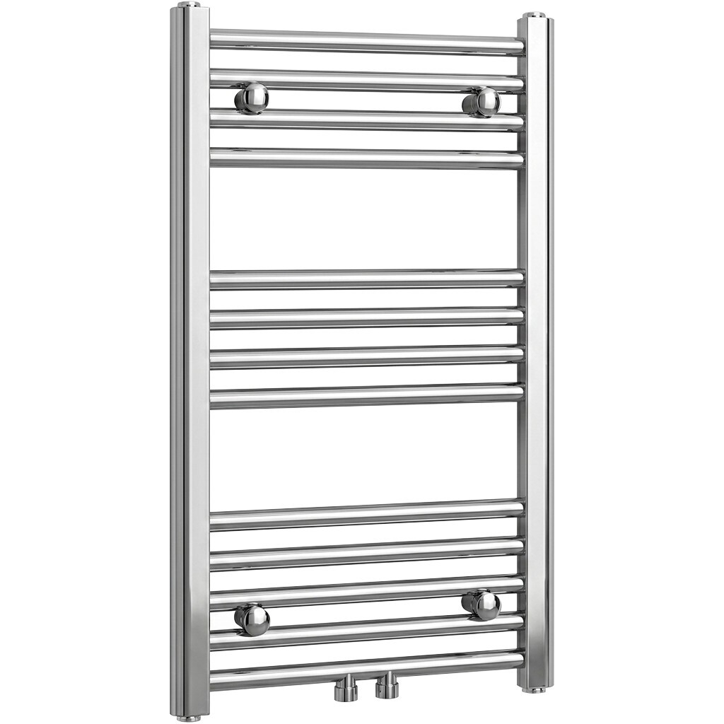 CERANO Koupelnový radiátor Benito středové připojení 50mm/boční 209 W chrom 700x450 mm CER-469468
