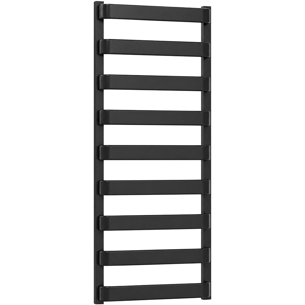 CERANO Koupelnový radiátor Adriano boční připojení 520 W černá matná 1200x500 mm CER-395927