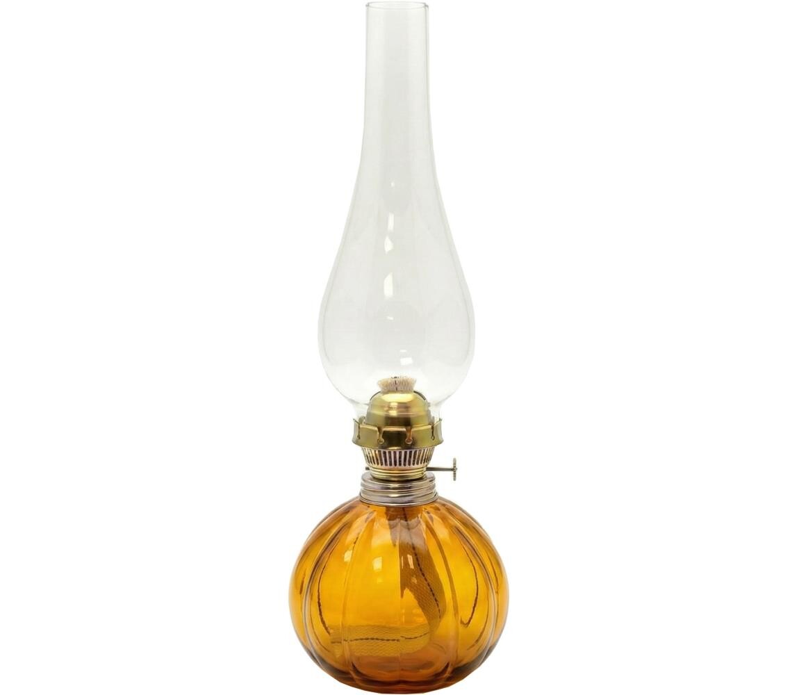 Floriánova huť Petrolejová lampa BASIC 38 cm amber 110-0240-0000-19-00-000