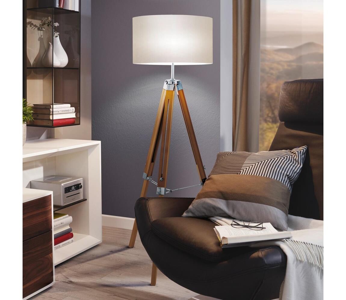 Eglo 94324 - Stojací lampa LANTADA 1xE27/60W/230V 94324
