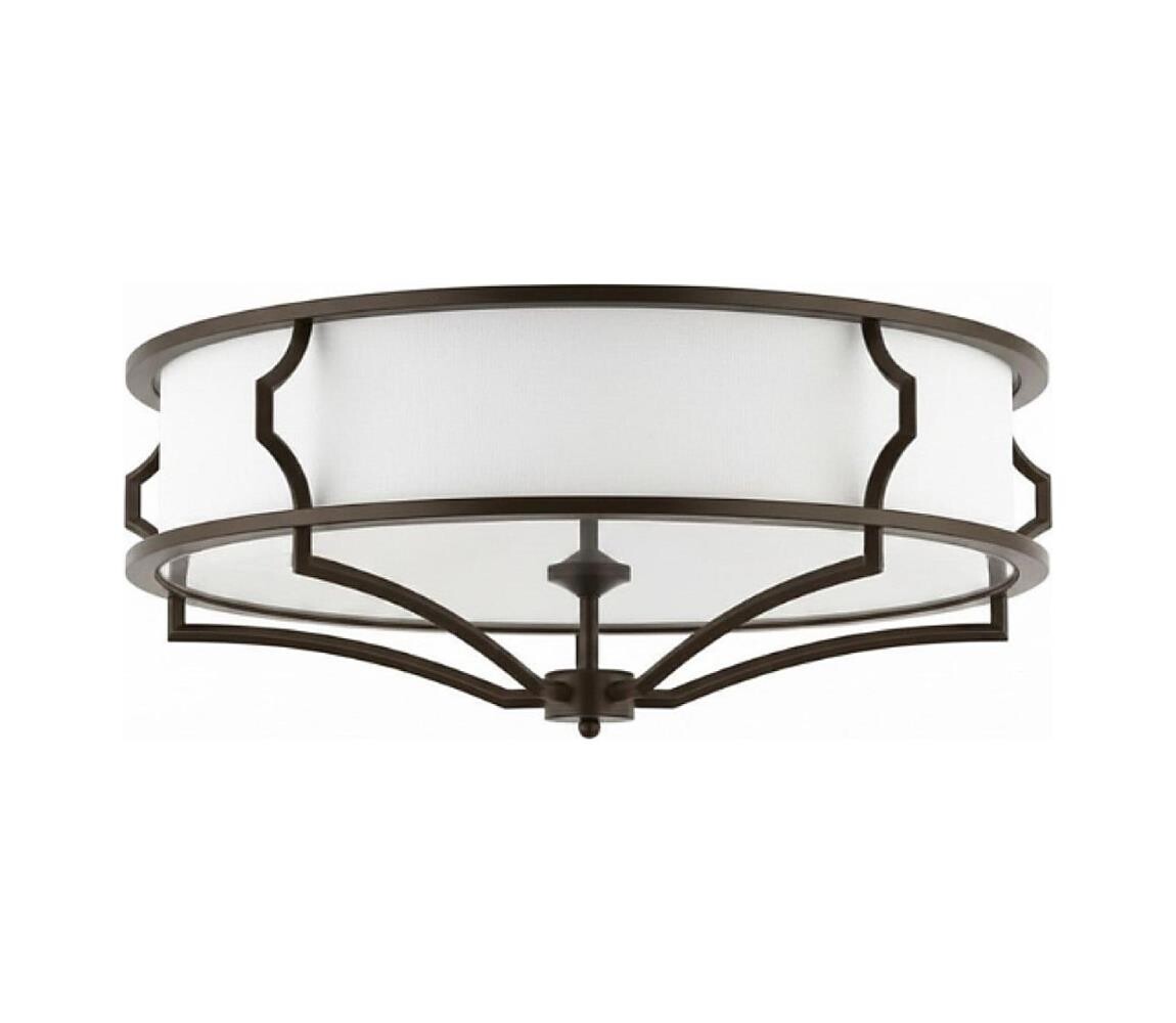 Open Design OR86614 - Stropní svítidlo STESSO 6xE27/12W/230V pr. 85 cm hnědá OR86614