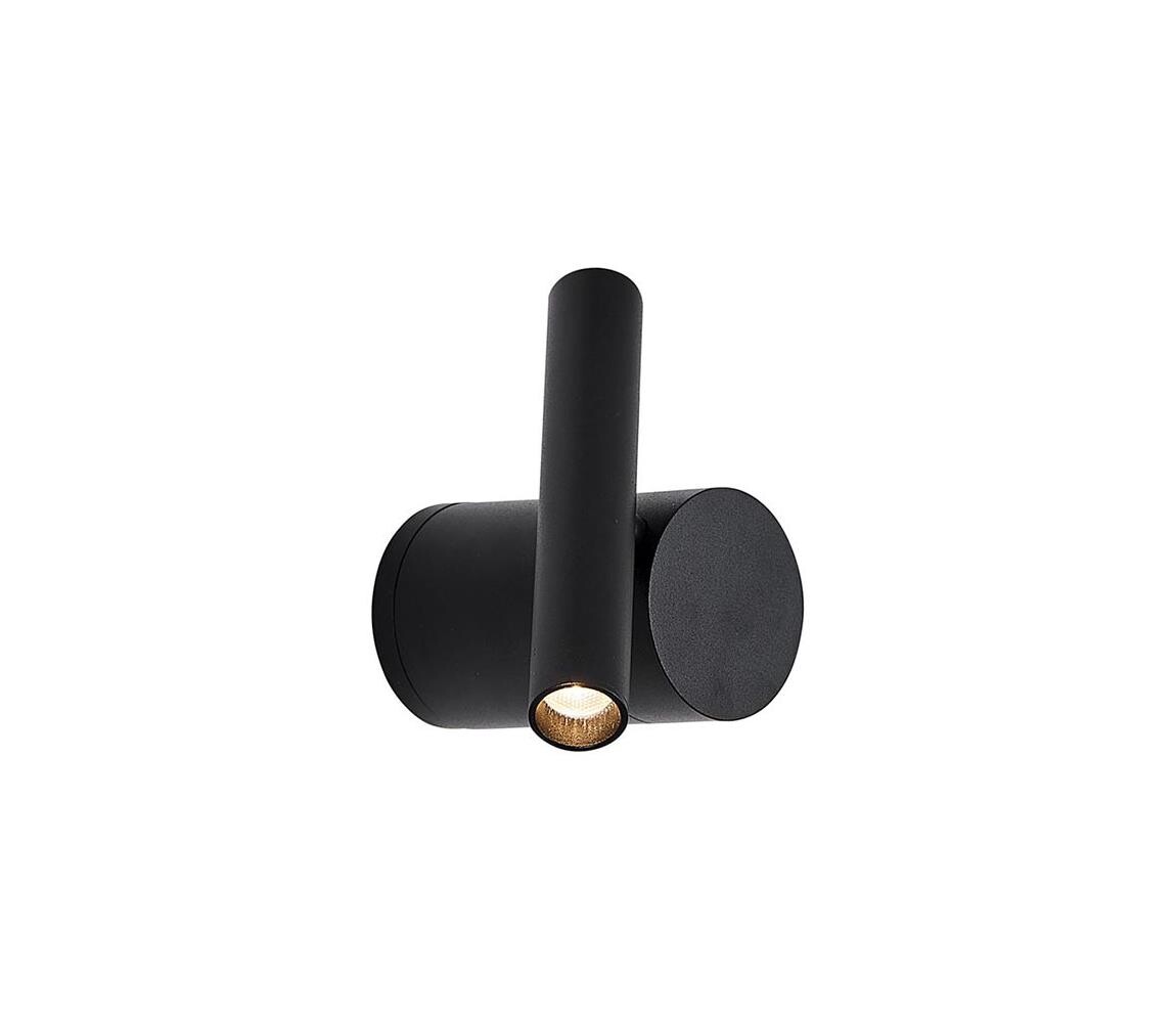 Viokef Lighting LED Stmívatelné nástěnné bodové svítidlo PLANET LED/4W/230V černá 4292900