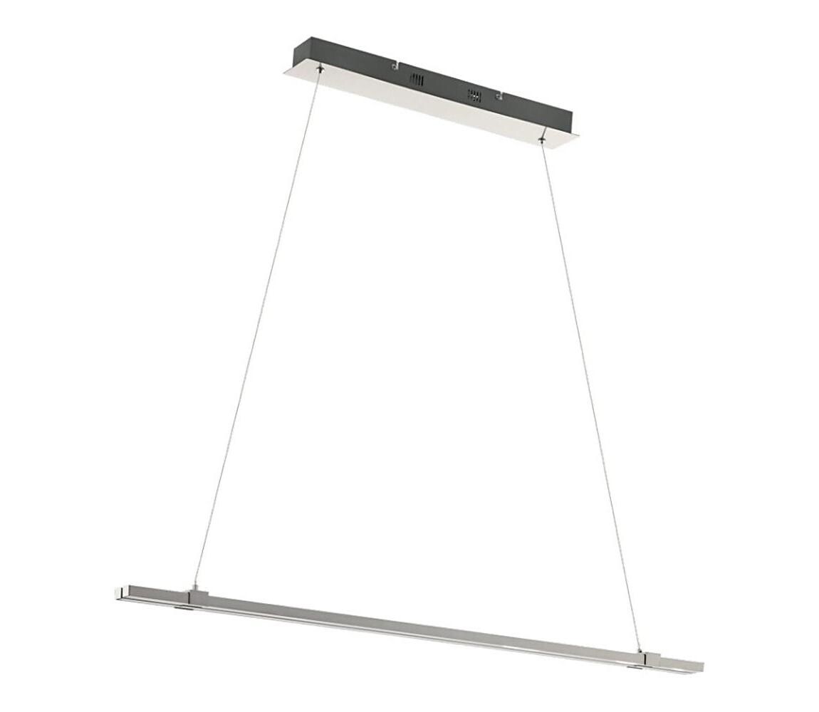 Eglo 55097 - LED Stmívatelný lustr na lanku 2xLED/9W/230V matný chrom 55097