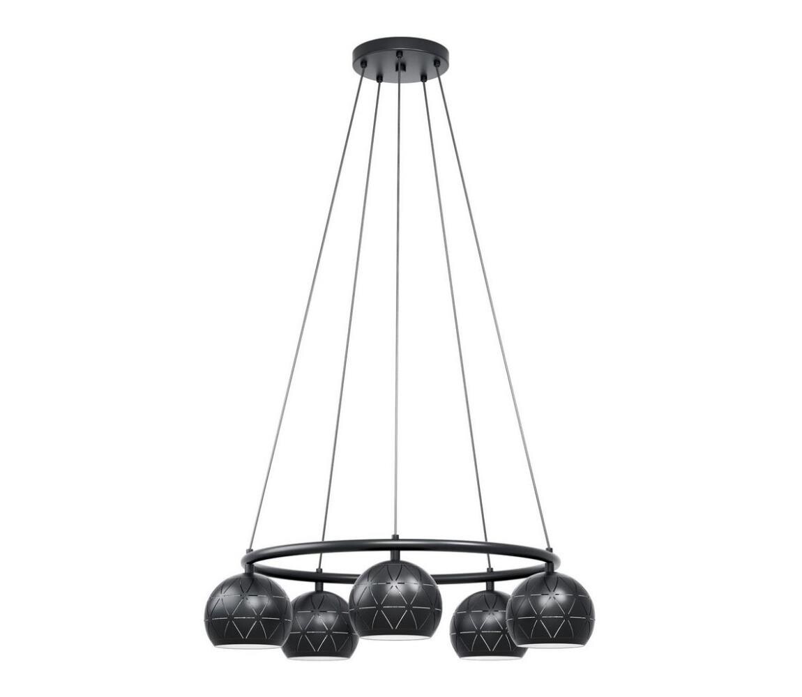 Eglo 98455 - Lustr na lanku CANTALLOPS 5xE14/40W/230V 98455
