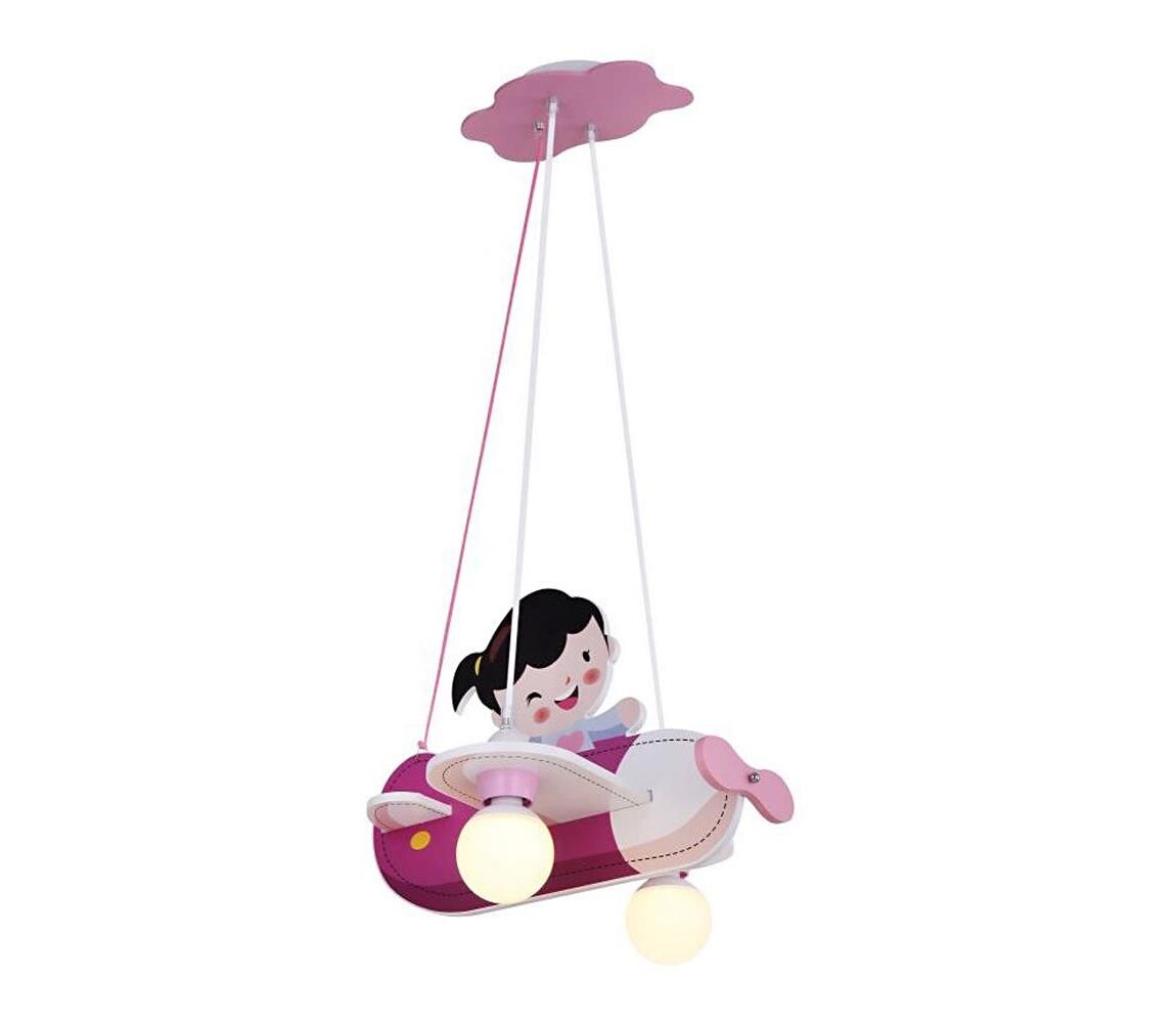 Globo 15728 - Dětský lustr KITA 2xE27/40W/230V 15728