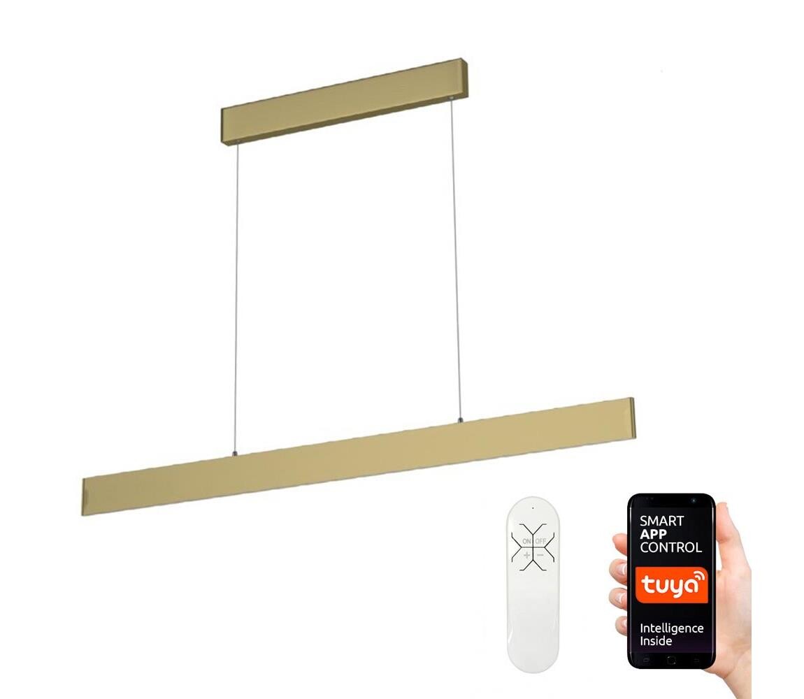 Neo 07128L-LED Stmívatelný lustr LISTON zlatá LED/18W/230V ZigBee +DO Tuya 07128L