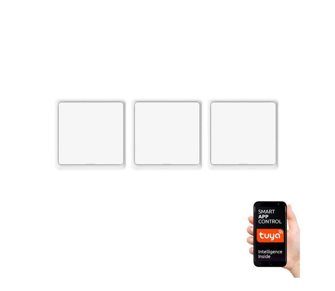 NEO Smart sada 3x 1-tlačítkový Zigbee 3.0 07506C