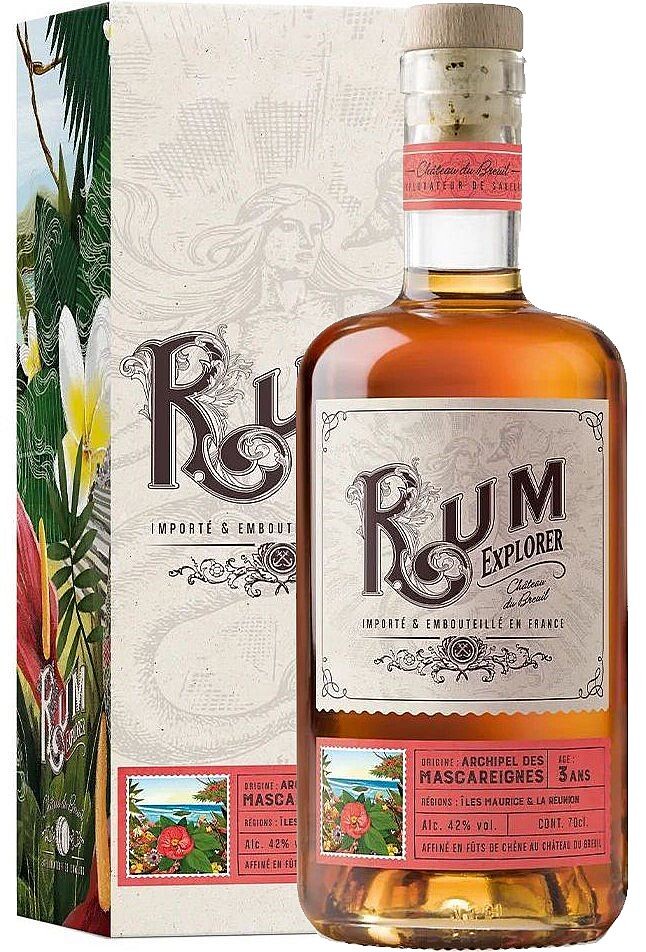 Explorer Chateau du Breuil Archipel des Mascareignes 3letý rum z maskarénských ostrovů 42% 0,7l