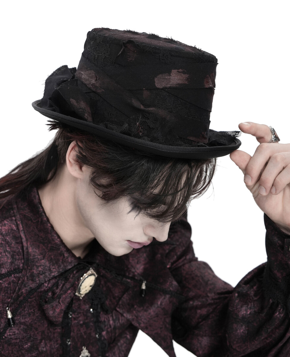 klobouk DEVIL FASHION - Gothic - černý