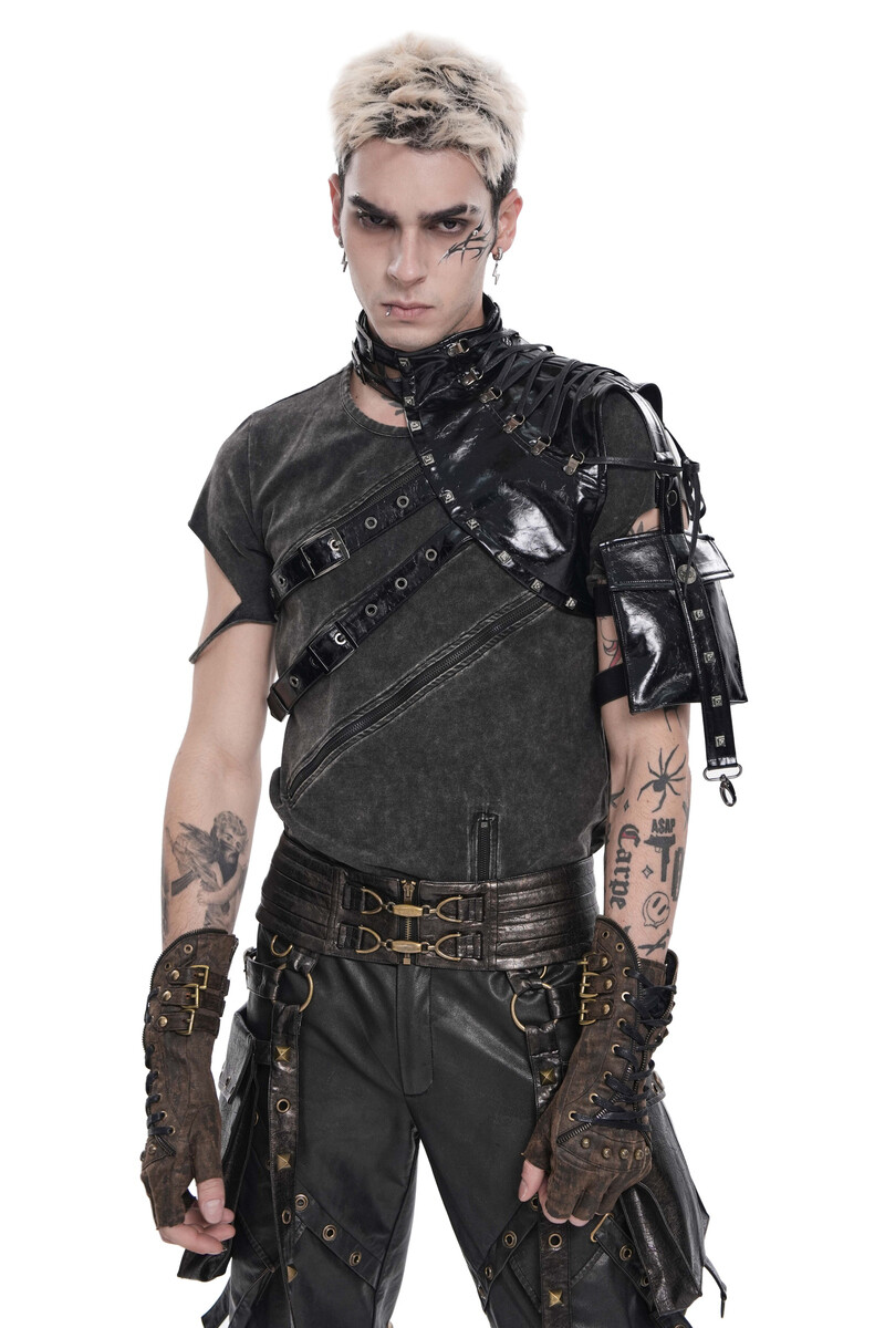 harness postroj DEVIL FASHION - Matrix Void - černý M-L