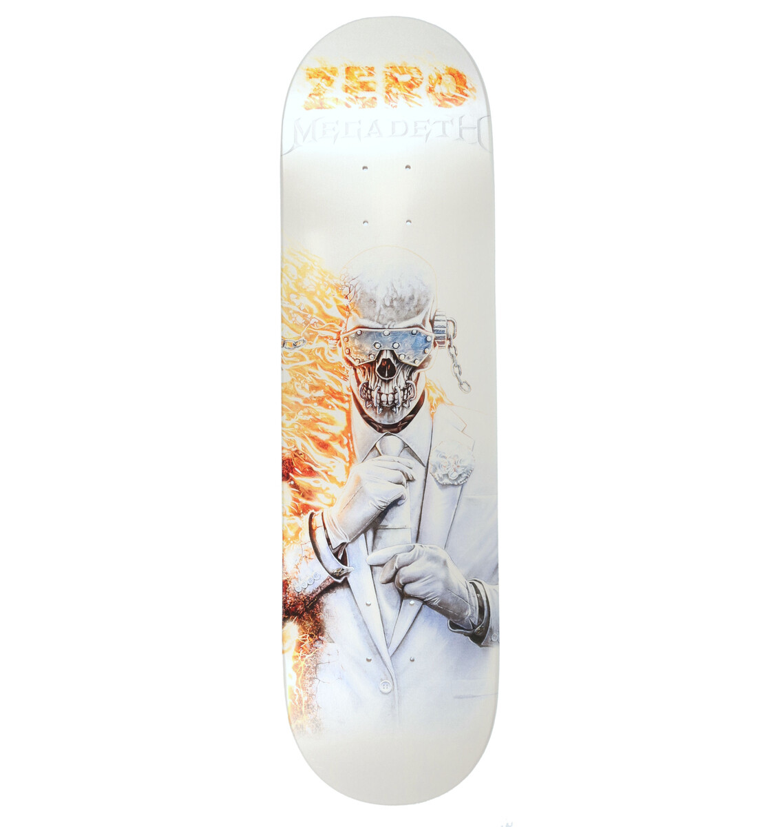 skateboard Megadeth X Zero - bílý 8.250