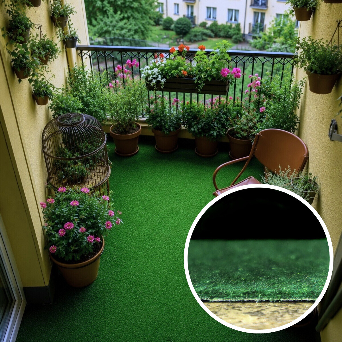 AKCE: 100x420 cm Umělá tráva Sporting Ultra metrážní - neúčtujeme odřezky z role, zelená, exteriér, Betap