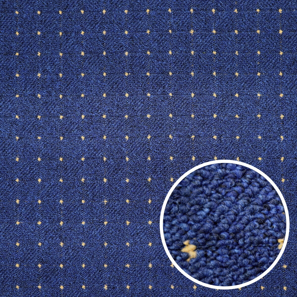 AKCE: 70x140 cm Metrážový koberec Udinese modrý - neúčtujeme odřezky z role, šíře, modrá, filc, chodba / předsíň, Condor Carpets