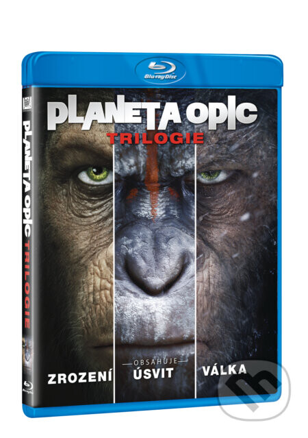 Planeta opic trilogie (3 BD)