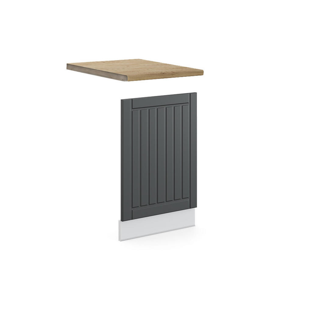 Vicco PŘEDNÍ PANEL Fame-Line Antracitový venkovský dům 45 cm , PD Dub