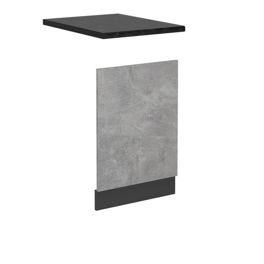 Vicco PŘEDNÍ PANEL R-Line Beton 45 cm , PD Antracit