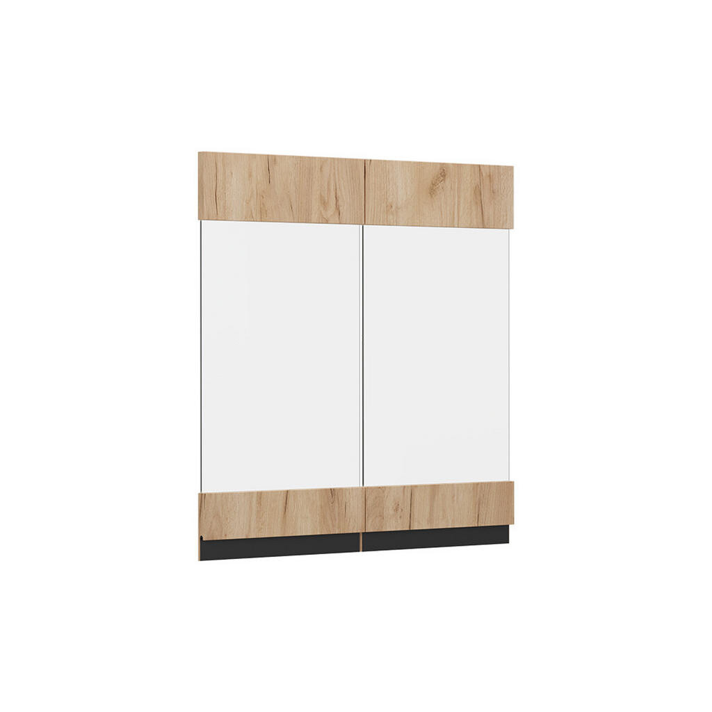 Vicco KUCHYŇSKÁ DVÍŘKA R-Line Zlatý mocný dub 59.2 x 59 cm nábytková čela pro závěsnou vitrínu