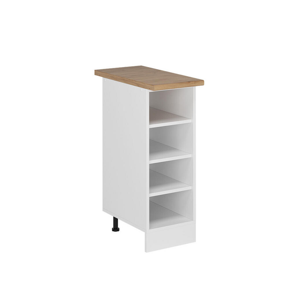 Vicco POLICE KUCHYŇ R-Line Bílá 30 cm , AP Oak