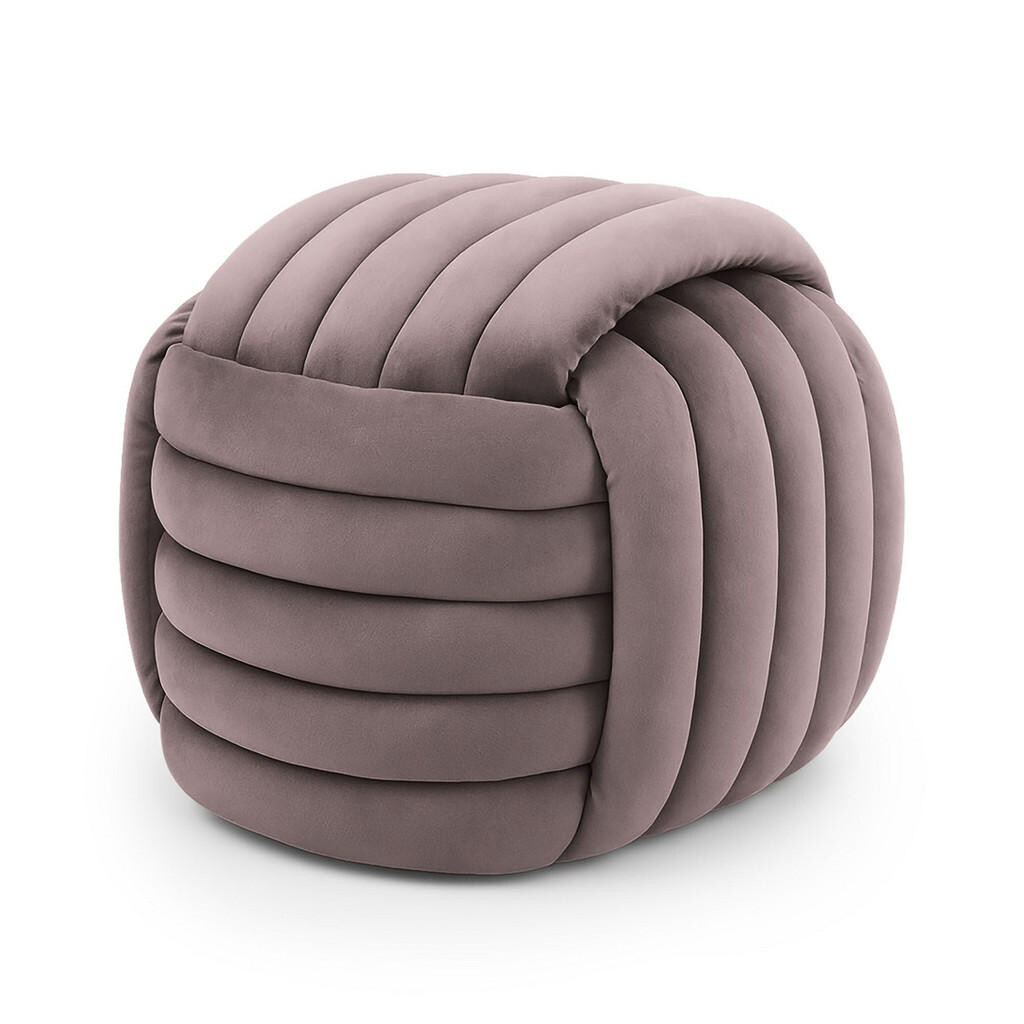 RAUMHIRSCH FURNITURE PODNOS s sametovým vzhledem, růžový