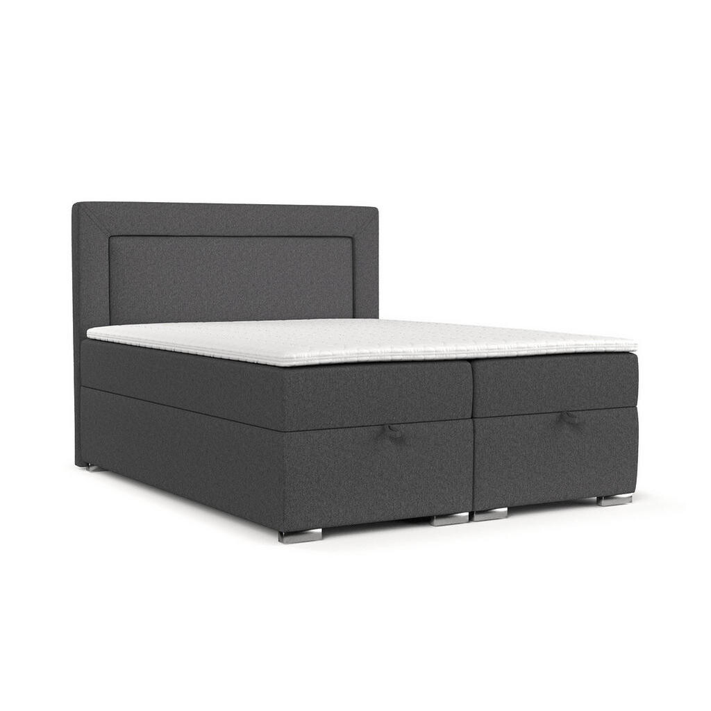 AltaBeds POSTEL BOXSPRING LONTANO 180/200 cm Antracitová