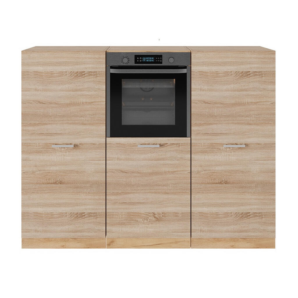 Vicco KUCHYŇSKÝ BLOK R-Line Dub Sonoma/Goldkraft 180 cm bez pracovní desky