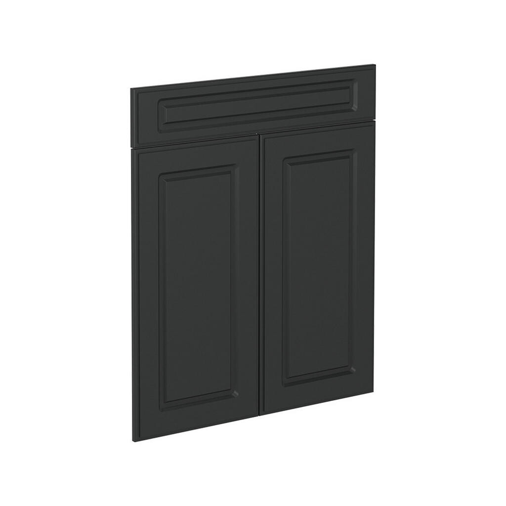 Vicco KUCHYŇSKÁ DVÍŘKA R-Line Antracitový venkovský dům 59.6 x 70.8 cm nábytková čela pro spodní skříňku se zásuvkami