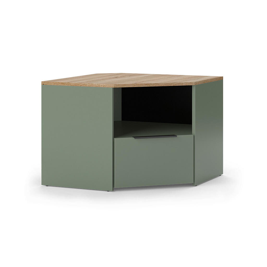 Vicco NÍZKÝ NÁBYTEK POD TELEVIZI Wido Zelená 68 x 50 cm